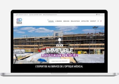 Website design Déca consulting