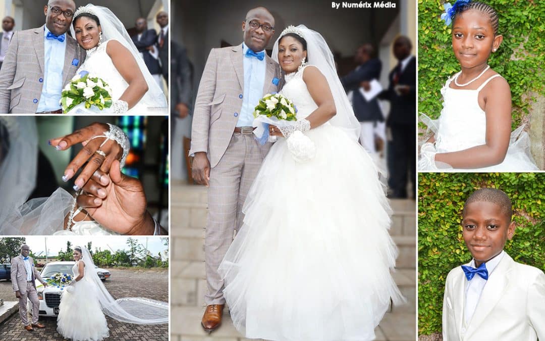 Photo collage mariage 30×45