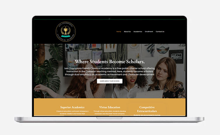 reference site les champions french classical academy