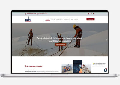 Création site web Rhope access industriel